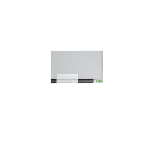 Walimex 17402 Barra di Contrappeso per Sfondi 280 cm Composta in 3 Pezzi con Livella a Bolla colore Nero