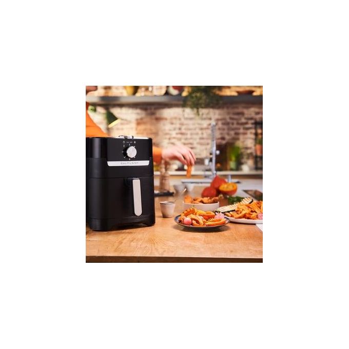 Moulinex EZ501810 Easy Fry and Grill Friggitrice ad aria 4.6 L 1400 W 8 Programmi Digitale colore Nero