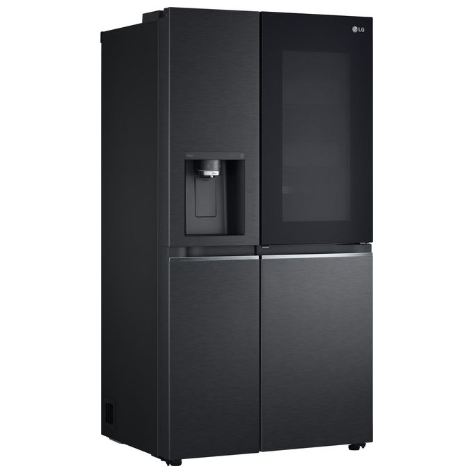 LG GSXV91MCAE InstaView Frigorifero Side by Side 635 L 179 cm Classe E 36 dB No Frost Wi-Fi Door in Door colore Nero