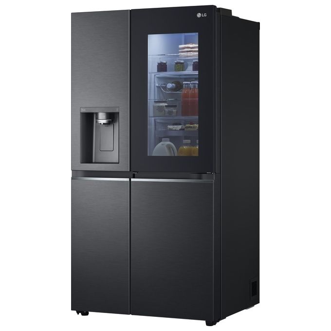 LG GSXV91MCAE InstaView Frigorifero Side by Side 635 L 179 cm Classe E 36 dB No Frost Wi-Fi Door in Door colore Nero