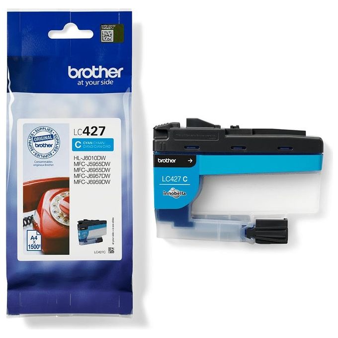 Brother LC427C Cartuccia Inkjet Originale 1500 pagine colore Ciano