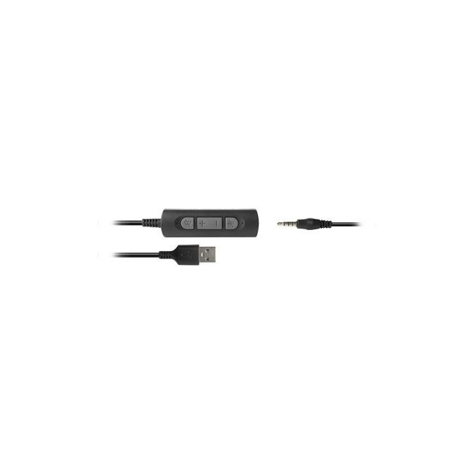 Hamlet Ujm Cuffie con Microfono Business Usb Jack