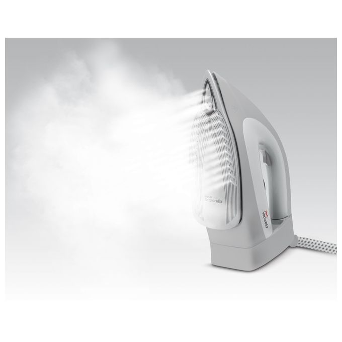 Polti VS10.09 Vaporella Simply Ferro da Stiro con Caldaia 2200W 6,5 bar 1,5L piastra Ceramica colore Grigio Bianco