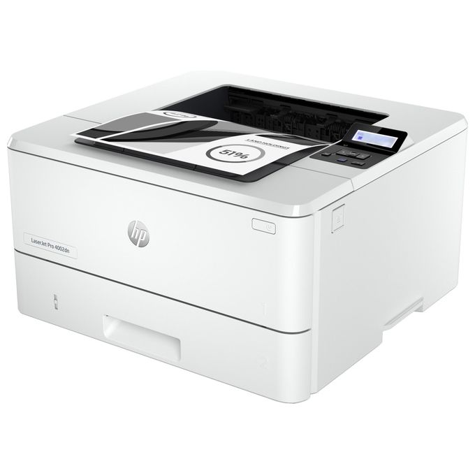 HP 2Z605F LaserJet Pro 4002dn Stampante Laser Mono A4 40 ppm Fronte Retro USB LAN colore Bianco