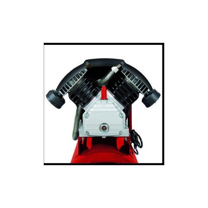 Einhell 4010495 TC-AC 420-50-10 V Compressore ad aria 2200 W 50 L 10 bar 420 l-min colore Nero Rosso