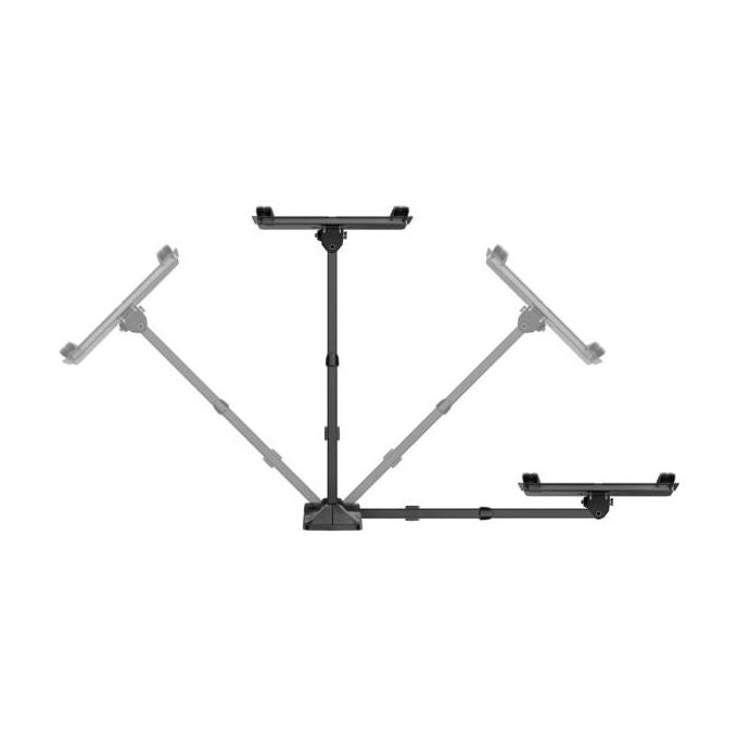 Meliconi 480989 Slimstyle Plus 200 SDR Supporto TV da Parete con Braccio 26'' 45'' VESA 200x200 Portata 25 Kg colore Nero