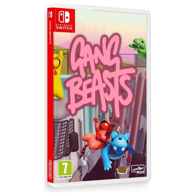 Skybound Games 0811949033673 Gang Beasts Videogioco Nintendo Switch Party Game Multiplayer fino a 8 giocatori PEGI 7