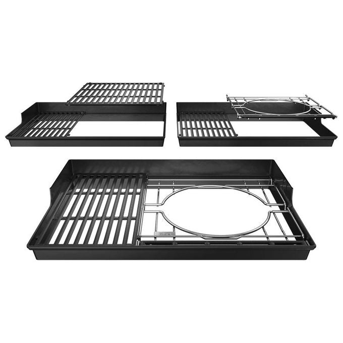 Weber 7688 Weber Crafted Telaio di Supporto Accessorio Barbecue Spirit SmokeFire colore Cromo lucido