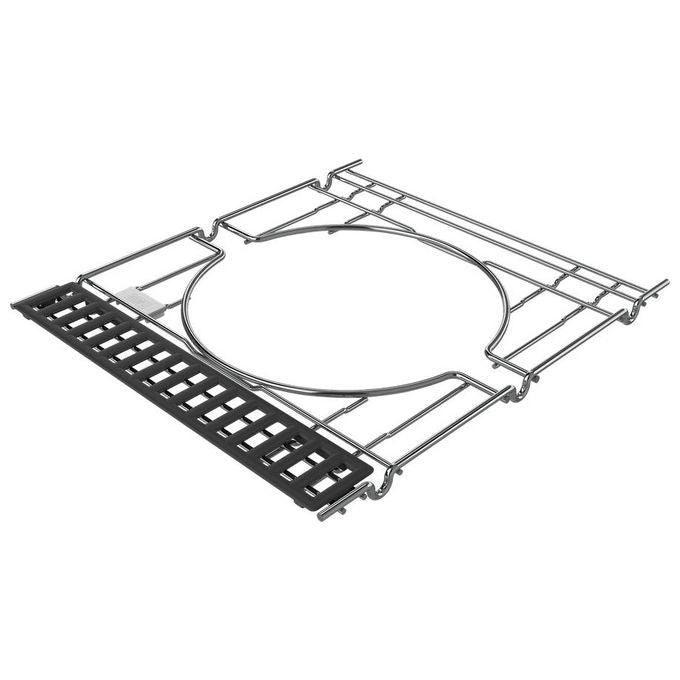 Weber 7687 Crafted Telaio di Supporto per Barbecue Genesis 2016+ Acciaio Placcato Ghisa Smaltata colore Grigio