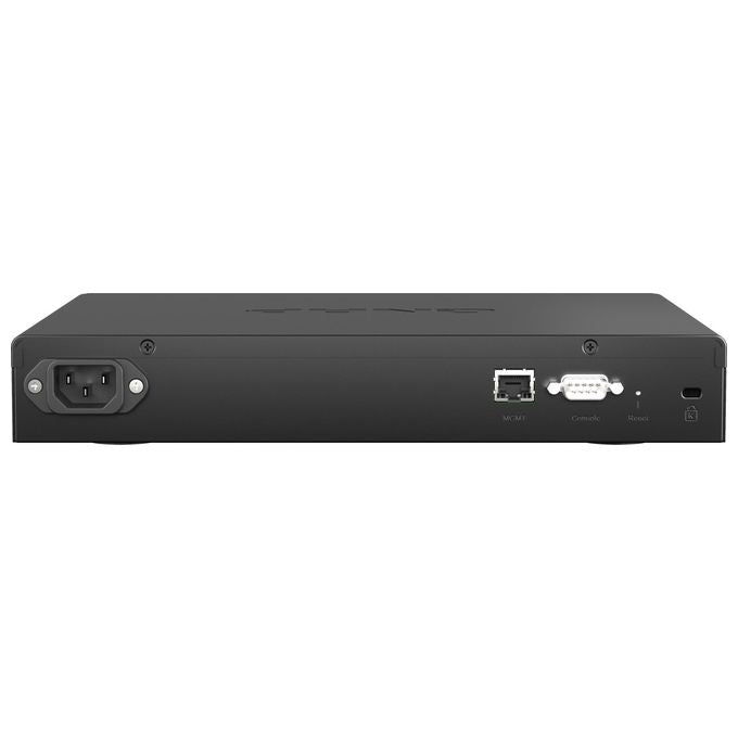QNAP 4374888 QSW-M5216-1T Switch Gestito L2 16 Porte 25GbE SFP28 1 Porta 10GbE NBASE-T Capacita' di Commutazione 820 Gbps colore Nero