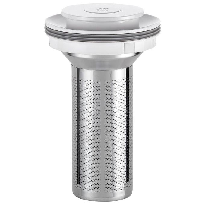 ZWILLING 1008907 ENFINIGY Bollitore Elettrico in Vetro 1 7 L 1850 W 6 Livelli Temperatura Touchscreen colore Bianco
