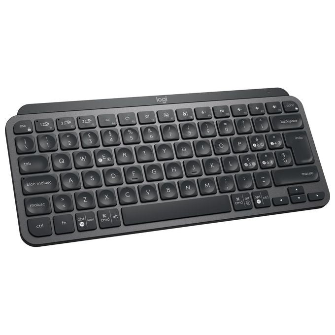 Logitech 920-010602 MX Keys Mini for Business Tastiera Wireless Compatta QWERTY Italiano Retroilluminata Bluetooth Logi Bolt colore Grafite