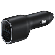 Samsung EP-L4020 Caricatore da Viaggio per Auto 40W 2 Porte USB e USB-C Nero