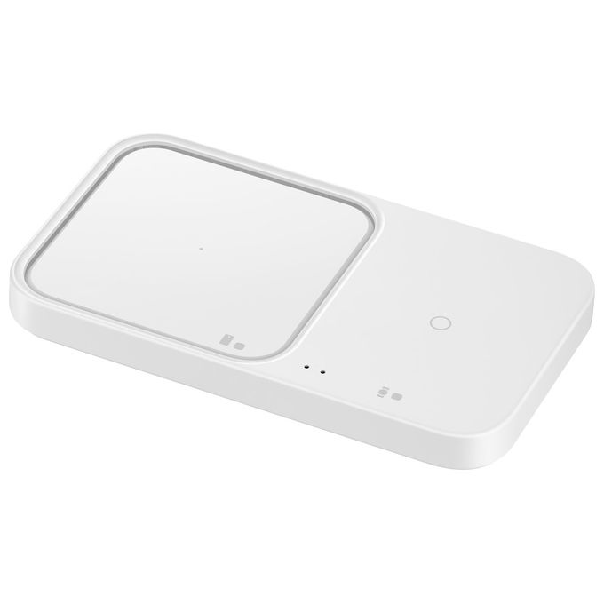Samsung EP-P5400BWEGEU Wireless Charger Duo Caricabatterie Fast Charging 2.0 15W 2 Dispositivi Qi USB-C colore Bianco