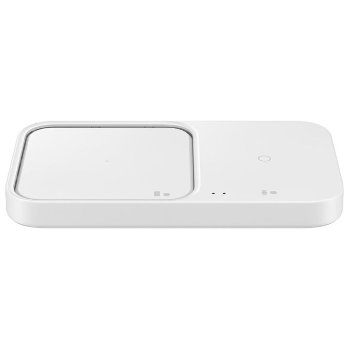 Samsung EP-P5400BWEGEU Wireless Charger Duo Caricabatterie Fast Charging 2.0 15W 2 Dispositivi Qi USB-C colore Bianco