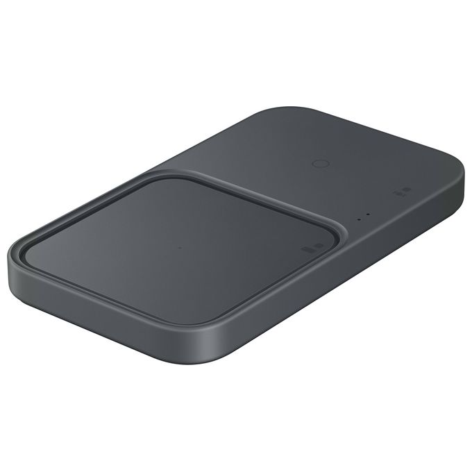 Samsung EP-P5400BBEGEU Wireless Charger Duo Fast Charging 2.0 15W Ricarica 2 Dispositivi Simultanea colore Nero