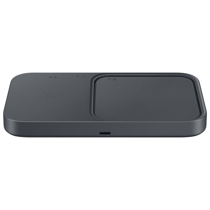 Samsung EP-P5400BBEGEU Wireless Charger Duo Fast Charging 2.0 15W Ricarica 2 Dispositivi Simultanea colore Nero