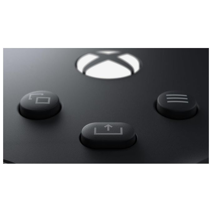 Microsoft QAT-00009 Xbox Wireless Controller Gamepad Analogico Digitale Bluetooth per Xbox Series X S One PC iOS Android colore Nero