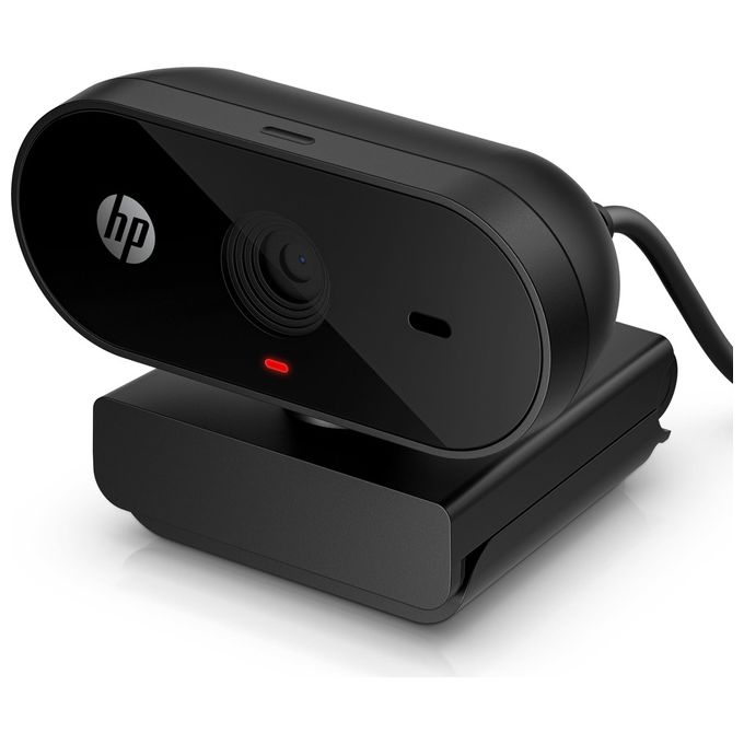 HP 53X27AA 325 Webcam Full HD 1080p USB-A Microfono Integrato Copriobiettivo Privacy colore Nero