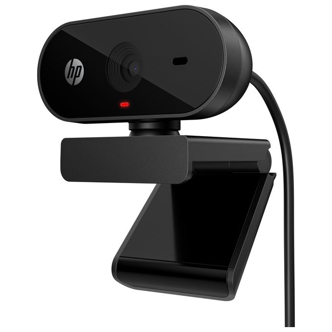 HP 53X27AA 325 Webcam Full HD 1080p USB-A Microfono Integrato Copriobiettivo Privacy colore Nero