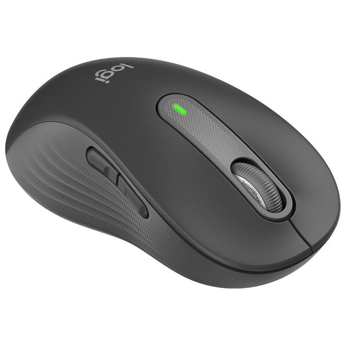 Logitech 910-006239 Signature M650 L Mouse Wireless per Mancini Bluetooth Ottico 2000 DPI SilentTouch colore Grafite