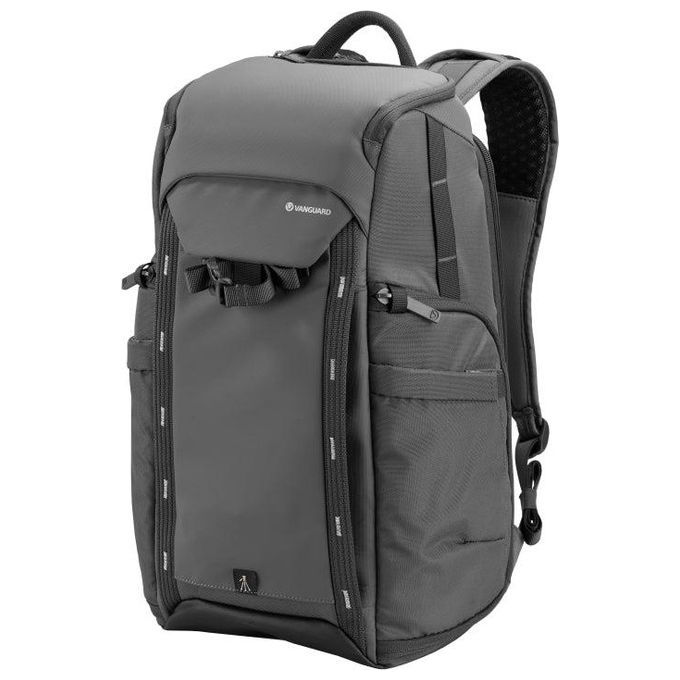 VANGUARD VEO ADAPTOR R48 GY Zaino fotografico con accesso posteriore porta USB-A per 1 DSLR o mirrorless fino a 8 obiettivi e laptop 16 pollici colore Grigio