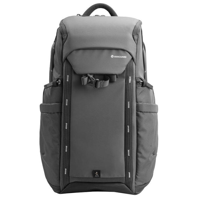 VANGUARD VEO ADAPTOR R48 GY Zaino fotografico con accesso posteriore porta USB-A per 1 DSLR o mirrorless fino a 8 obiettivi e laptop 16 pollici colore Grigio