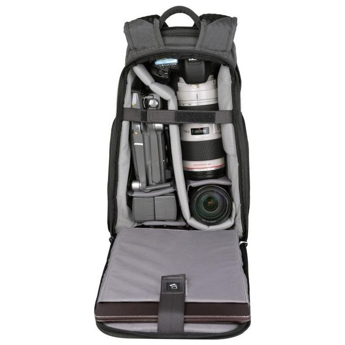 VANGUARD VEO ADAPTOR R44 GY Zaino Fotografico Accesso Posteriore Scomparto 13'' Porta USB Treppiede colore Grigio
