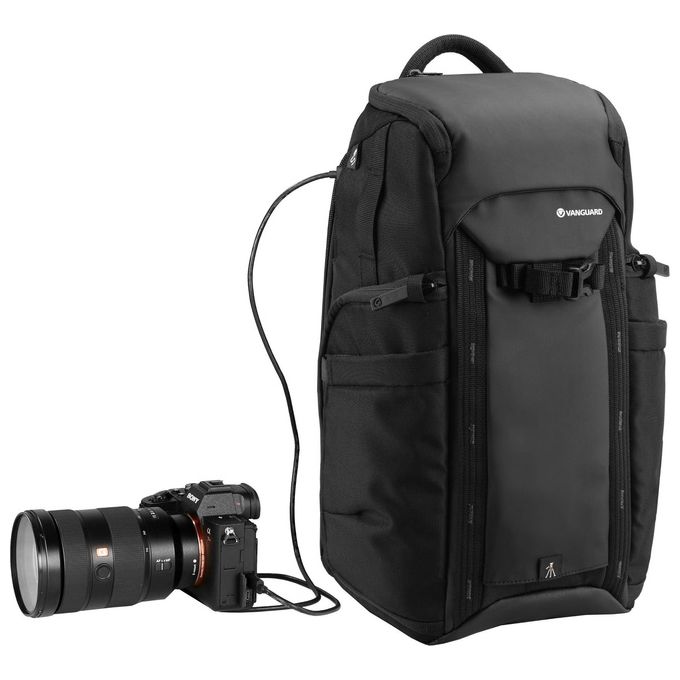 VANGUARD VEO ADAPTOR R44 GY Zaino Fotografico Accesso Posteriore Scomparto 13'' Porta USB Treppiede colore Grigio