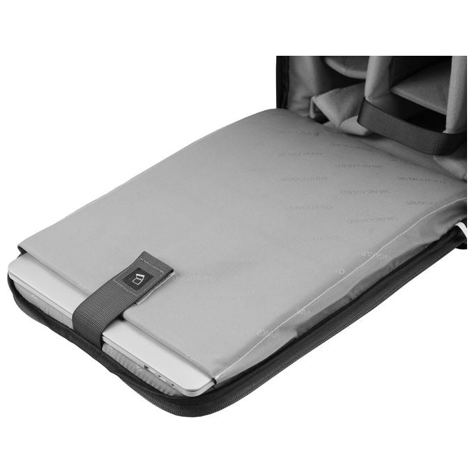 VANGUARD VEO ADAPTOR R48 GY Zaino fotografico con accesso posteriore porta USB-A per 1 DSLR o mirrorless fino a 8 obiettivi e laptop 16 pollici colore Grigio