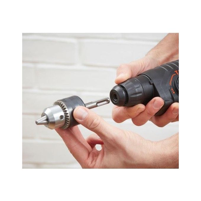 Black+decker BEHS01-QS Martello Tassellatore Scalpellatore SDS+ 650W 1.4J 3 modalita' 16mm muratura