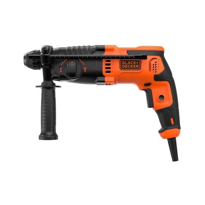 Black+decker BEHS01-QS Martello Tassellatore Scalpellatore SDS+ 650W 1.4J 3 modalita' 16mm muratura