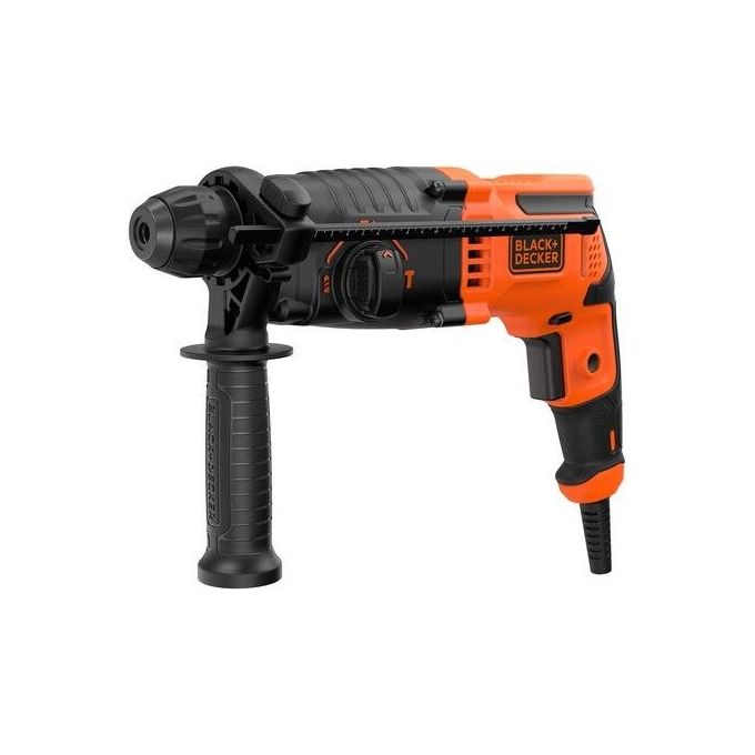 Black+decker BEHS01-QS Martello Tassellatore Scalpellatore SDS+ 650W 1.4J 3 modalita' 16mm muratura