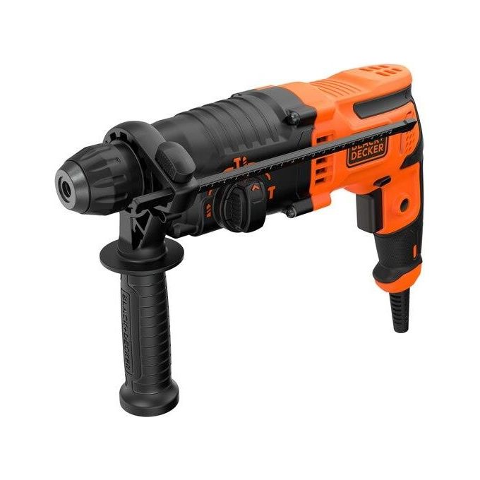 Black+decker BEHS01-QS Martello Tassellatore Scalpellatore SDS+ 650W 1.4J 3 modalita' 16mm muratura