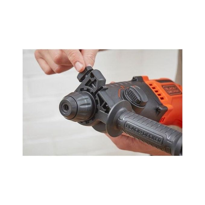 Black+decker BEHS01-QS Martello Tassellatore Scalpellatore SDS+ 650W 1.4J 3 modalita' 16mm muratura