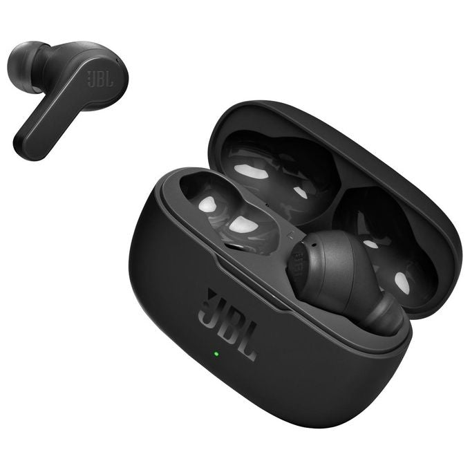 JBL JBLW200TWSBLK Wave 200TWS Auricolari In-Ear True Wireless Bluetooth 5.0 Microfono Integrato 20h Autonomia colore Nero