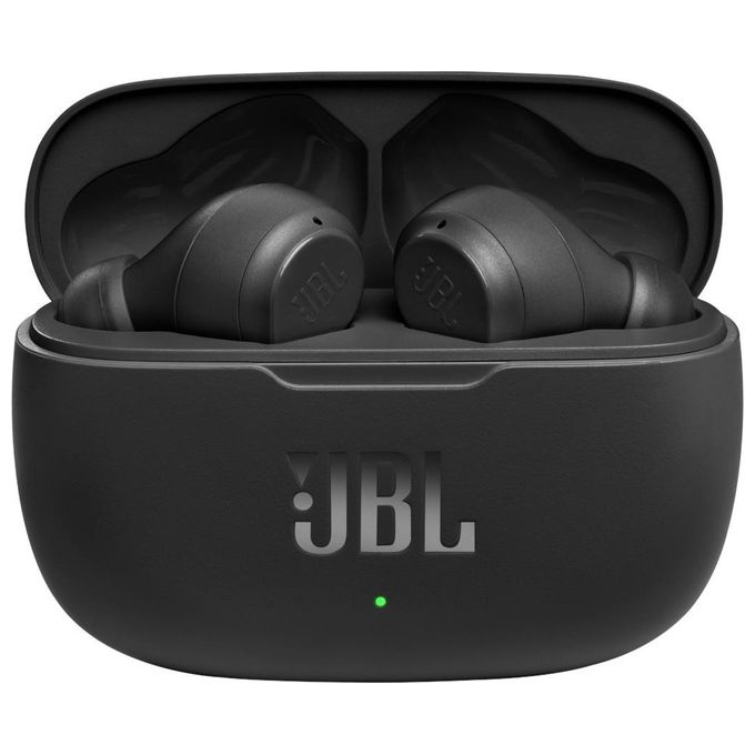 JBL JBLW200TWSBLK Wave 200TWS Auricolari In-Ear True Wireless Bluetooth 5.0 Microfono Integrato 20h Autonomia colore Nero