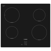 Bosch PUG611AA5E Serie 2 Piano cottura a induzione 60 cm 4 zone PowerBoost Touch colore Nero