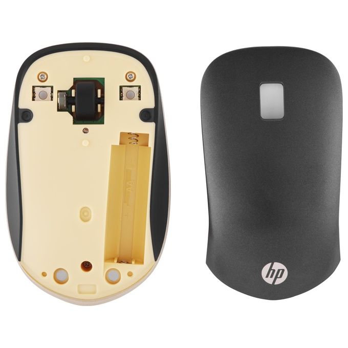HP 4M0X5AA#ABB 410 Slim Mouse Bluetooth 5.0 2000 DPI Ambidestro 3 tasti 1 batteria AA colore Argento