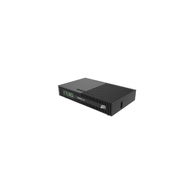Digiquest RICD1228 TI9 Decoder Satellitare Tivu'sat DVB-S2 HEVC Full HD Smartcard Inclusa Telecomando 2in1 12V colore Nero
