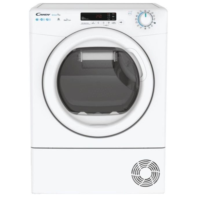 Candy CSO4H7A1DE-S Smart Pro Asciugatrice Slim a Pompa di Calore 7 Kg Classe A+ Wi-Fi Bluetooth Partenza Ritardata (85x60x46,5 cm) colore Bianco