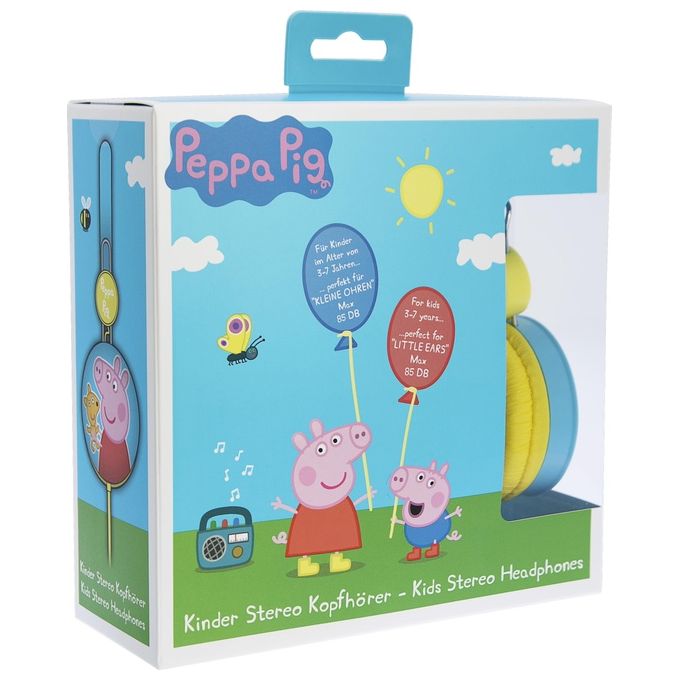4Side Peppa Pig Blue Core Cuffie