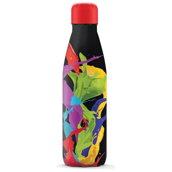 Steel Bottles Bottiglia Termica in Acciaio Inox Capacita' 500ml Paint