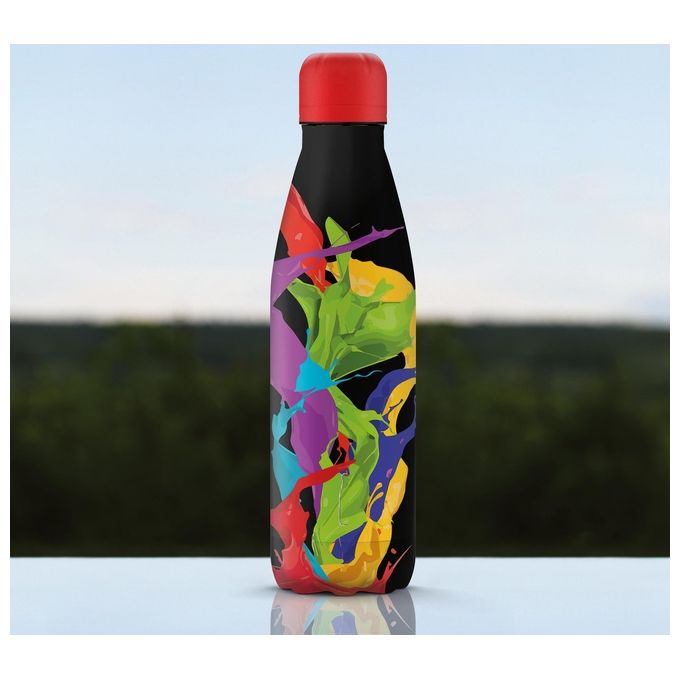 Steel Bottles Bottiglia Termica in Acciaio Inox Capacita' 500ml Paint