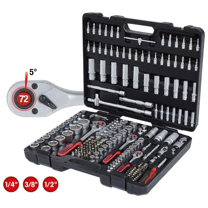 KS Tools Serie di Chiavi a Bussola 179 Pezzi