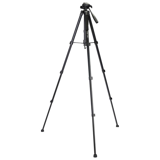 Levenhuk 75282 Level PLUS VT10 Stativo 2 in 1 con Testa Panoramica e Livella a Bolla Altezza 460-1760 mm colore Nero