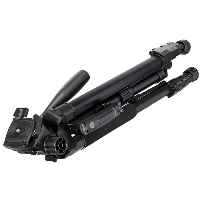 Levenhuk 75282 Level PLUS VT10 Stativo 2 in 1 con Testa Panoramica e Livella a Bolla Altezza 460-1760 mm colore Nero