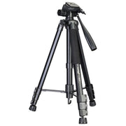 Levenhuk 75282 Level PLUS VT10 Stativo 2 in 1 con Testa Panoramica e Livella a Bolla Altezza 460-1760 mm colore Nero