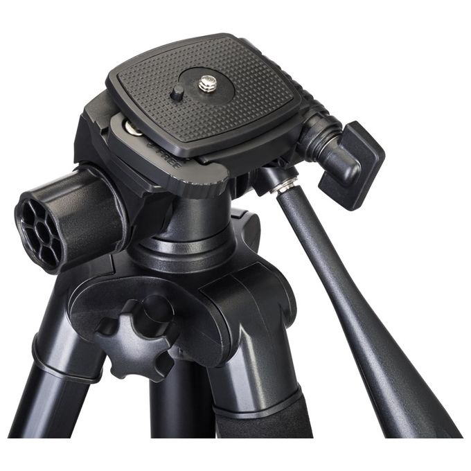 Levenhuk 75282 Level PLUS VT10 Stativo 2 in 1 con Testa Panoramica e Livella a Bolla Altezza 460-1760 mm colore Nero