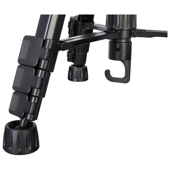 Levenhuk 75282 Level PLUS VT10 Stativo 2 in 1 con Testa Panoramica e Livella a Bolla Altezza 460-1760 mm colore Nero